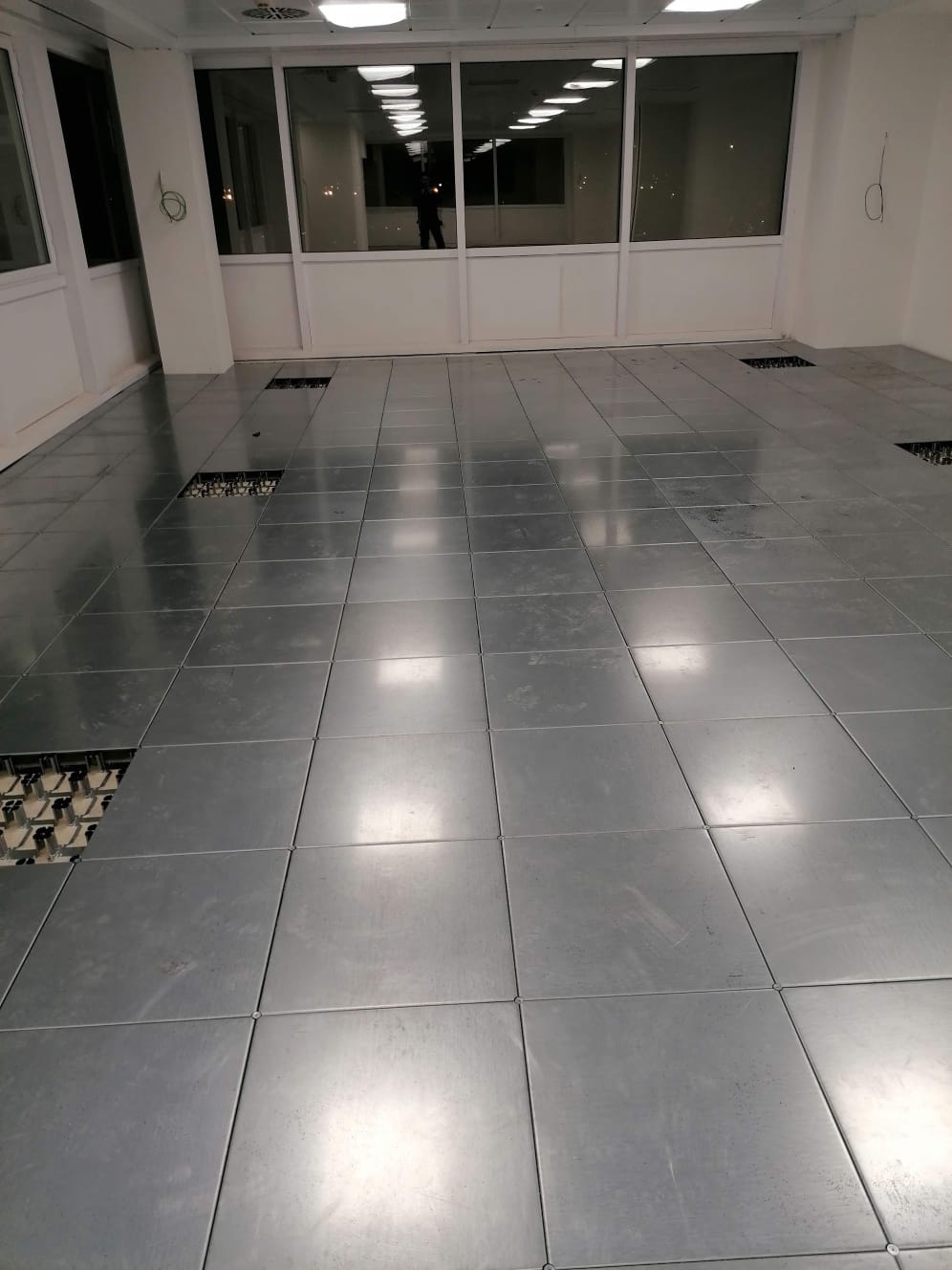Instalación de suelo tecnico
